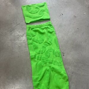 Terry Tube and Skirt Set NWT